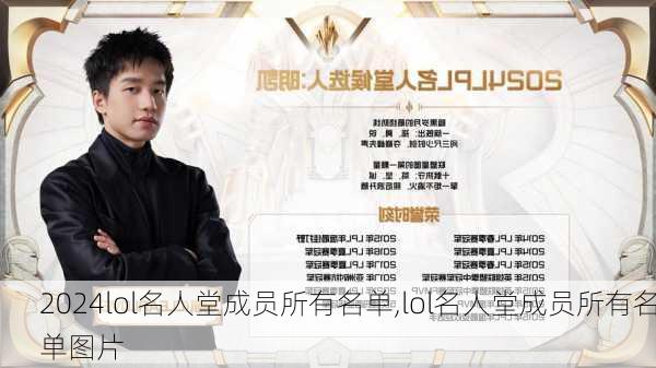 lol名人堂成员所有名单,lol名人堂成员所有名单图片