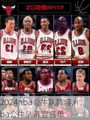 nba公牛队阵容,nba公牛队阵容名单