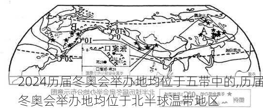 历届冬奥会举办地均位于五带中的,历届冬奥会举办地均位于北半球温带地区