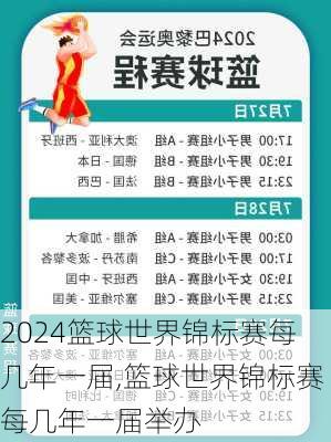 篮球世界锦标赛每几年一届,篮球世界锦标赛每几年一届举办
