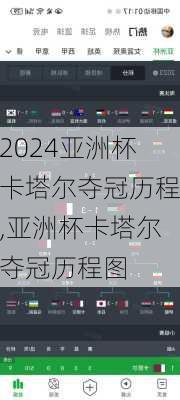亚洲杯卡塔尔夺冠历程,亚洲杯卡塔尔夺冠历程图
