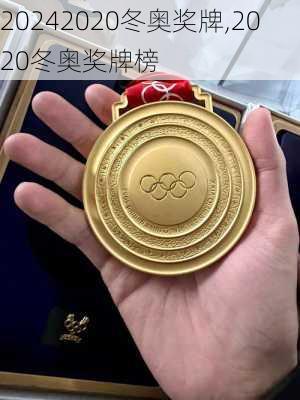 2020冬奥奖牌,2020冬奥奖牌榜
