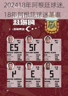 18年阿根廷球迷,18年阿根廷球迷是谁