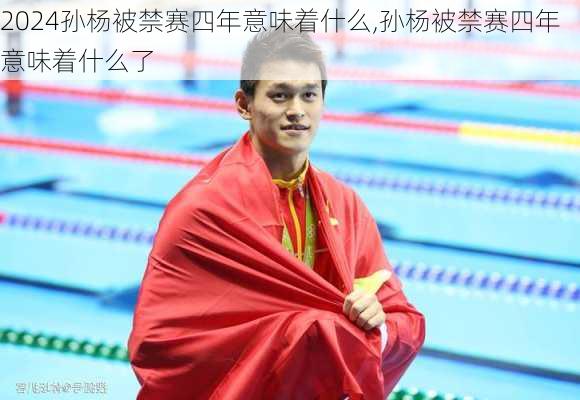 孙杨被禁赛四年意味着什么,孙杨被禁赛四年意味着什么了