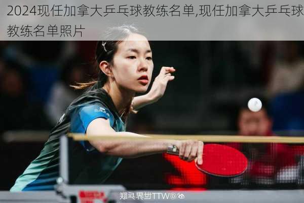 现任加拿大乒乓球教练名单,现任加拿大乒乓球教练名单照片