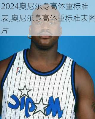 奥尼尔身高体重标准表,奥尼尔身高体重标准表图片