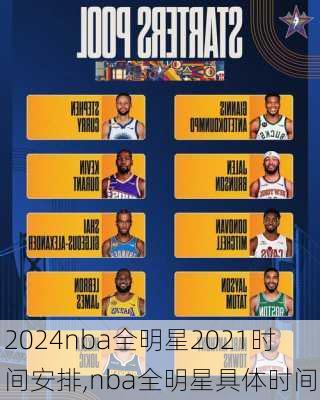 nba全明星2021时间安排,nba全明星具体时间