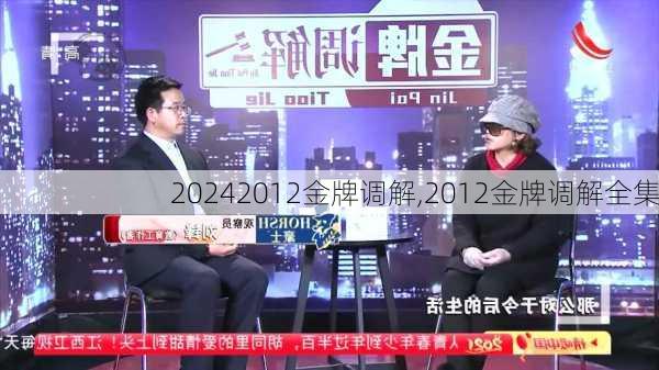 2012金牌调解,2012金牌调解全集