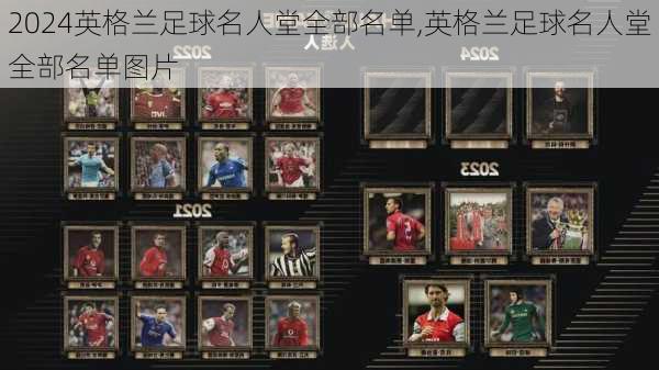 英格兰足球名人堂全部名单,英格兰足球名人堂全部名单图片
