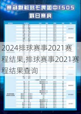 排球赛事2021赛程结果,排球赛事2021赛程结果查询