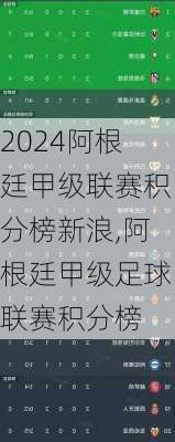 阿根廷甲级联赛积分榜新浪,阿根廷甲级足球联赛积分榜