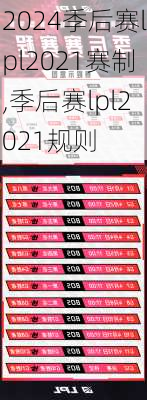 季后赛lpl2021赛制,季后赛lpl2021规则
