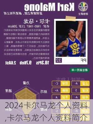 卡尔马龙个人资料,卡尔马龙个人资料简介