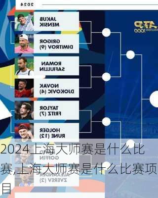 上海大师赛是什么比赛,上海大师赛是什么比赛项目