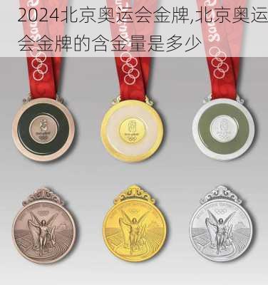 北京奥运会金牌,北京奥运会金牌的含金量是多少