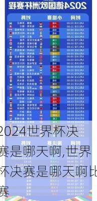 世界杯决赛是哪天啊,世界杯决赛是哪天啊比赛