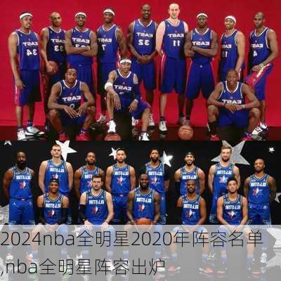 nba全明星2020年阵容名单,nba全明星阵容出炉