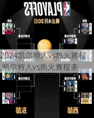 凯尔特人vs热火赛程,凯尔特人vs热火赛程表