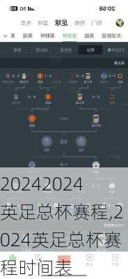 2024英足总杯赛程,2024英足总杯赛程时间表