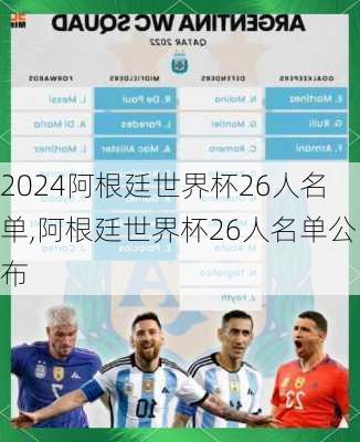 阿根廷世界杯26人名单,阿根廷世界杯26人名单公布