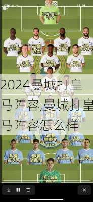 曼城打皇马阵容,曼城打皇马阵容怎么样