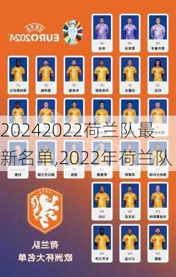2022荷兰队最新名单,2022年荷兰队