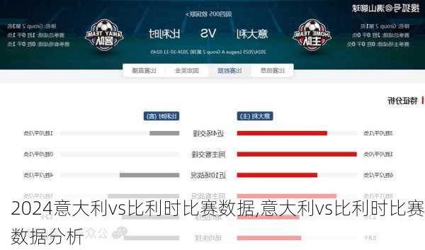 意大利vs比利时比赛数据,意大利vs比利时比赛数据分析