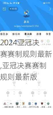 亚冠决赛赛制规则最新,亚冠决赛赛制规则最新版