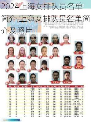 上海女排队员名单简介,上海女排队员名单简介及照片