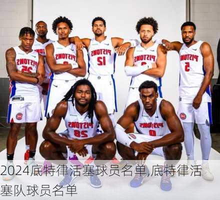 底特律活塞球员名单,底特律活塞队球员名单