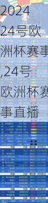 24号欧洲杯赛事,24号欧洲杯赛事直播