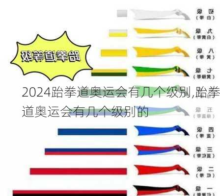 跆拳道奥运会有几个级别,跆拳道奥运会有几个级别的
