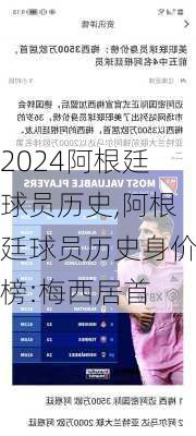 阿根廷球员历史,阿根廷球员历史身价榜:梅西居首