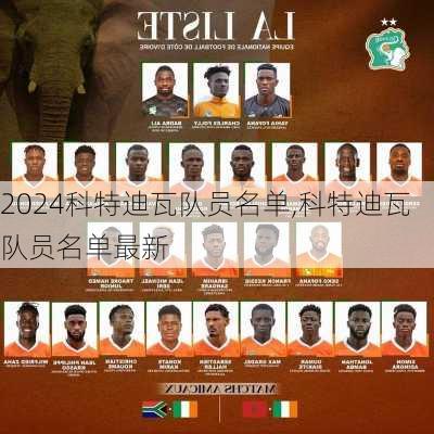 科特迪瓦队员名单,科特迪瓦队员名单最新