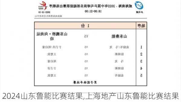 山东鲁能比赛结果,上海地产山东鲁能比赛结果