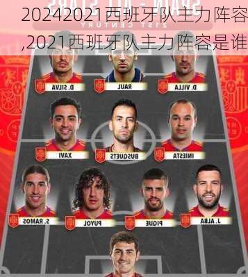 2021西班牙队主力阵容,2021西班牙队主力阵容是谁