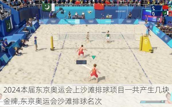 本届东京奥运会上沙滩排球项目一共产生几块金牌,东京奥运会沙滩排球名次