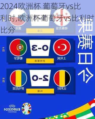 欧洲杯 葡萄牙vs比利时,欧洲杯葡萄牙vs比利时比分