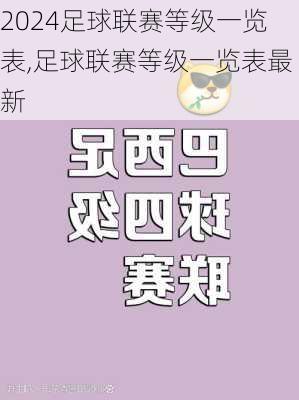 足球联赛等级一览表,足球联赛等级一览表最新