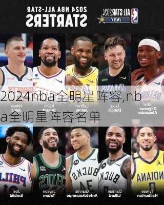 nba全明星阵容,nba全明星阵容名单