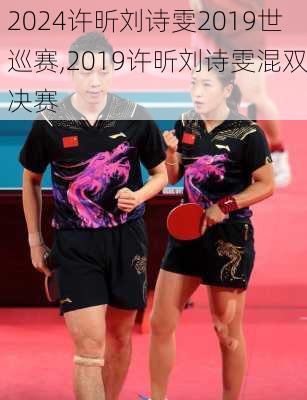 许昕刘诗雯2019世巡赛,2019许昕刘诗雯混双决赛