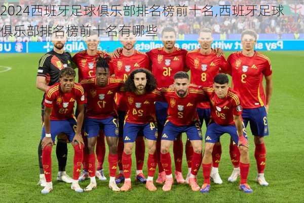 西班牙足球俱乐部排名榜前十名,西班牙足球俱乐部排名榜前十名有哪些
