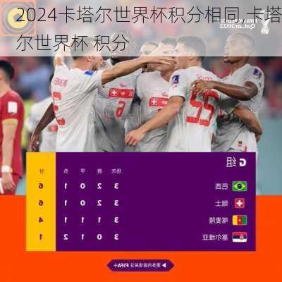 卡塔尔世界杯积分相同,卡塔尔世界杯 积分