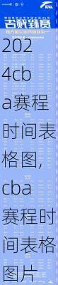 cba赛程时间表格图,cba赛程时间表格图片