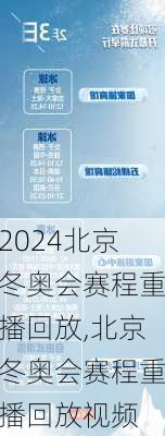 北京冬奥会赛程重播回放,北京冬奥会赛程重播回放视频