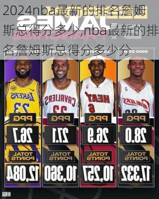 nba最新的排名詹姆斯总得分多少,nba最新的排名詹姆斯总得分多少分