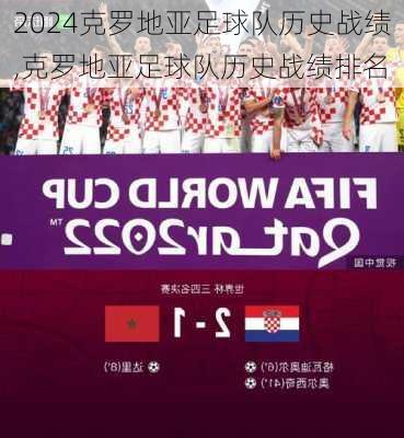 克罗地亚足球队历史战绩,克罗地亚足球队历史战绩排名