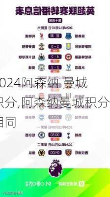 阿森纳 曼城积分,阿森纳曼城积分相同