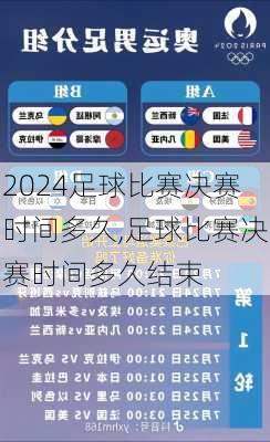 足球比赛决赛时间多久,足球比赛决赛时间多久结束