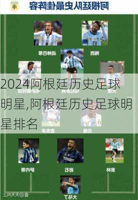 阿根廷历史足球明星,阿根廷历史足球明星排名